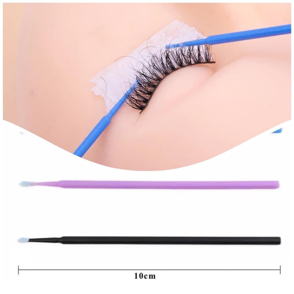 eyelash removal swab