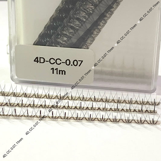 4D high quality pre-made fan eyelashes