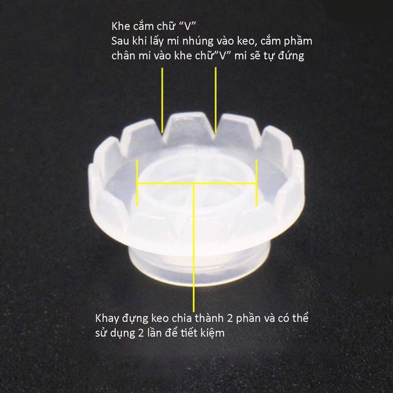 eyelash glue box