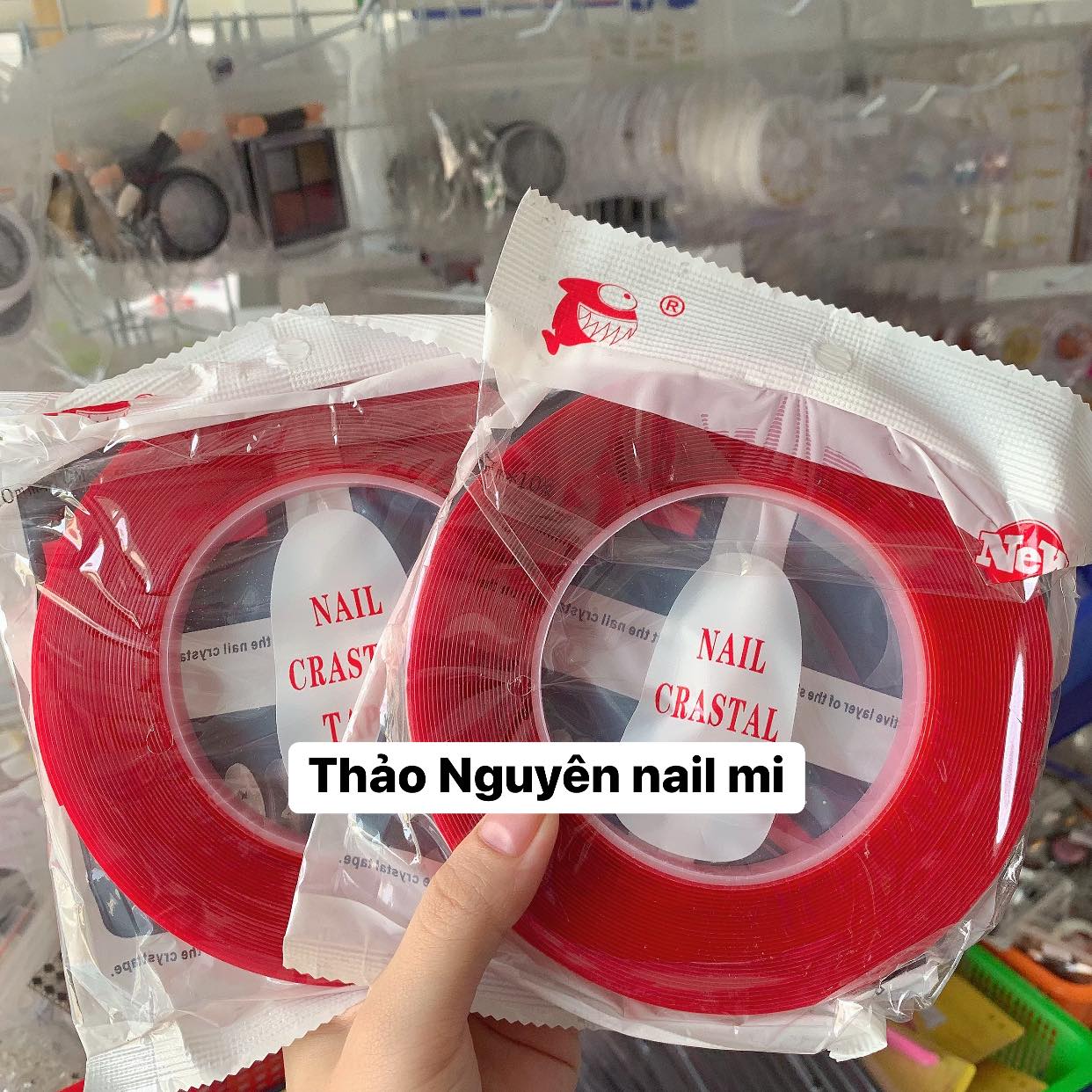 Nail box adhesive tape, for my fans